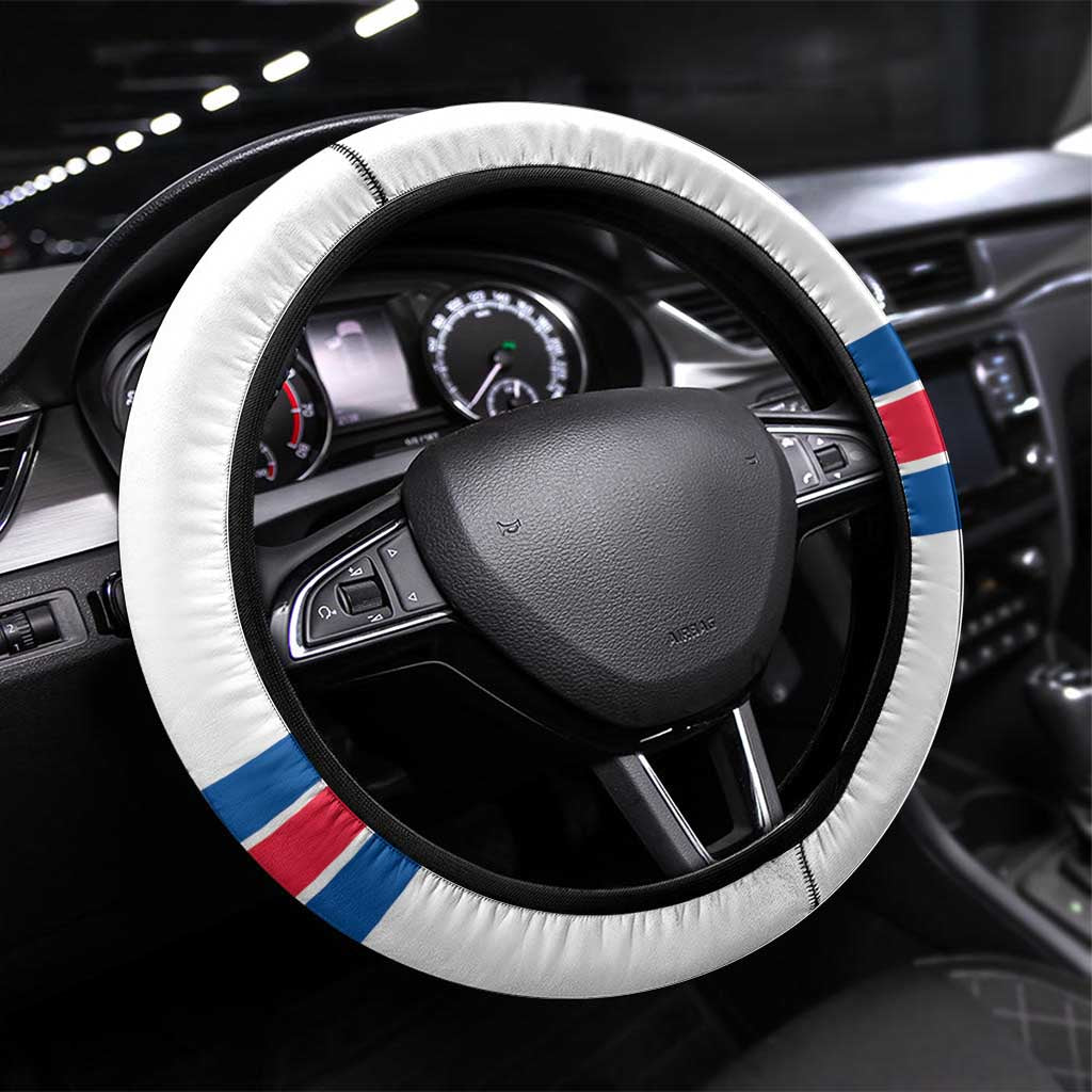 USA Ice Hockey Steering Wheel Cover Let’s Go Champions