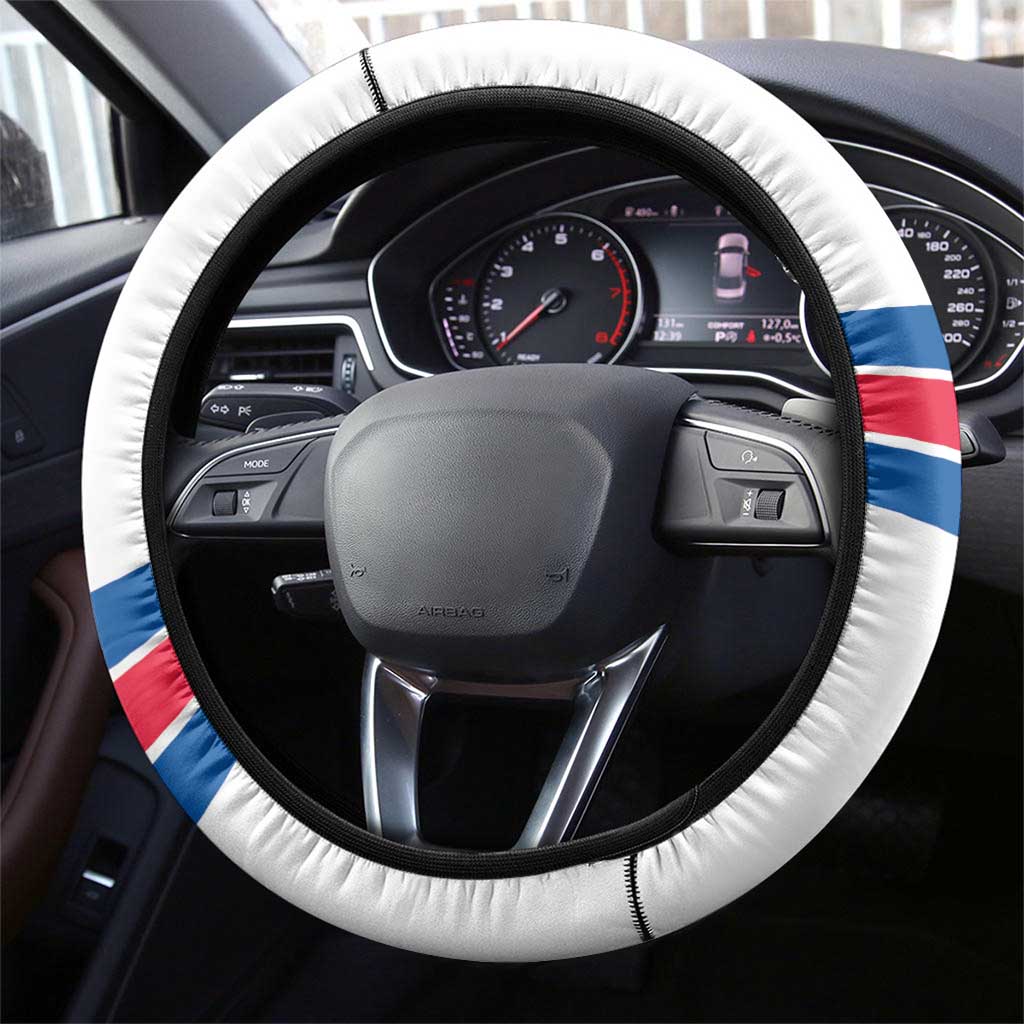 USA Ice Hockey Steering Wheel Cover Let’s Go Champions