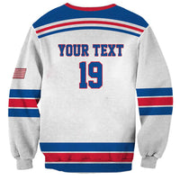 Custom USA Ice Hockey Sweatshirt Let’s Go Champions