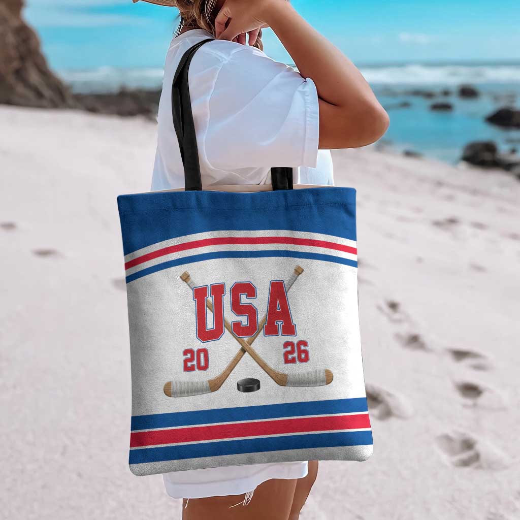 USA Ice Hockey Tote Bag Let’s Go Champions