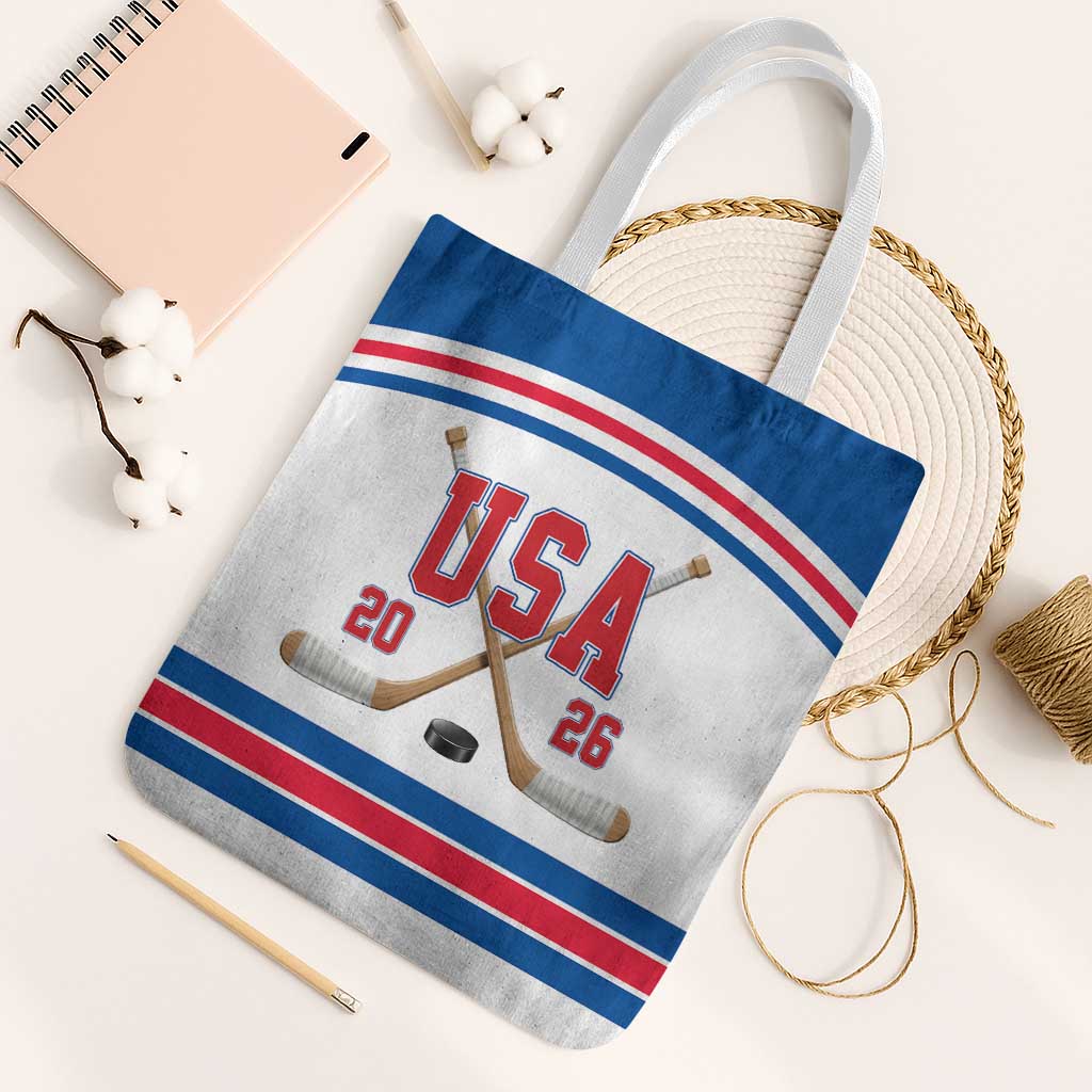 USA Ice Hockey Tote Bag Let’s Go Champions