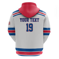 Custom USA Ice Hockey Zip Hoodie Let’s Go Champions