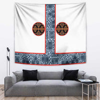 Cameroon Traditional Toghu Pattern Tapestry African Tribal Ndop Geometric Design