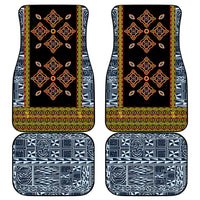 Cameroon Bamileke Toghu Pattern Car Mats Bamenda Royal Cultural Design