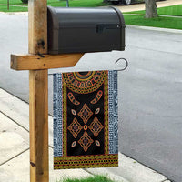Cameroon Bamileke Toghu Pattern Garden Flag Bamenda Royal Cultural Design
