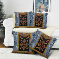 Cameroon Bamileke Toghu Pattern Pillow Cover Bamenda Royal Cultural Design