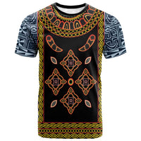Cameroon Bamileke Toghu Pattern T shirt Bamenda Royal Cultural Design
