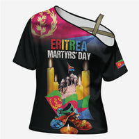 Personalized Eritrea Martyrs Day Cross Shoulder Shirt Eritrea EPLF Honoring Shida Heroes