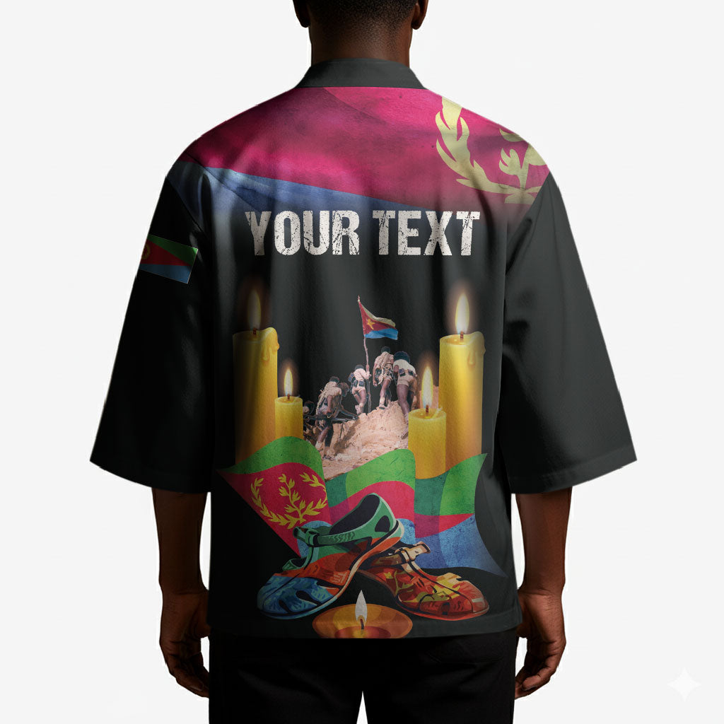 Personalized Eritrea Martyrs Day Kimono Eritrea EPLF Honoring Shida Heroes
