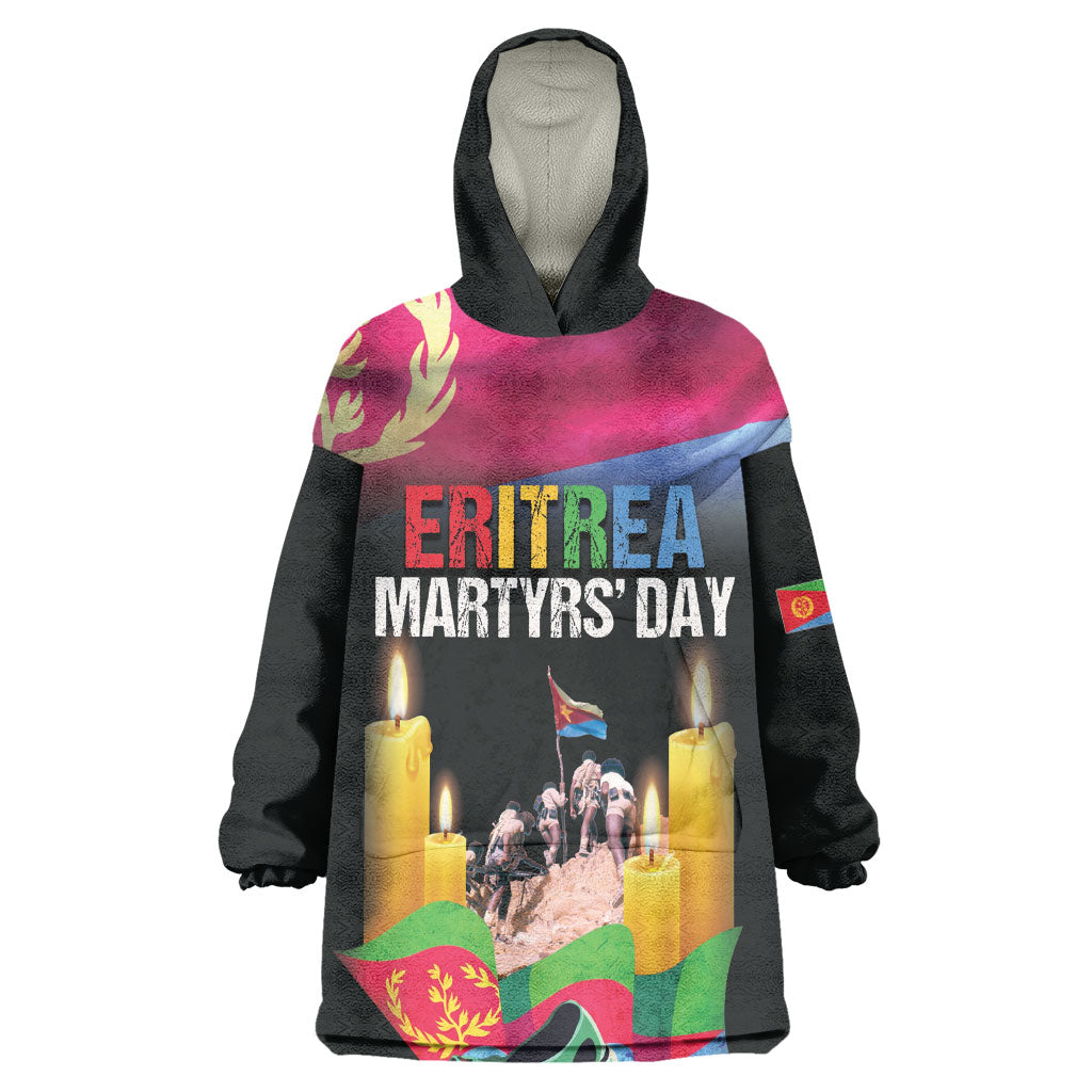 Personalized Eritrea Martyrs Day Wearable Blanket Hoodie Eritrea EPLF Honoring Shida Heroes