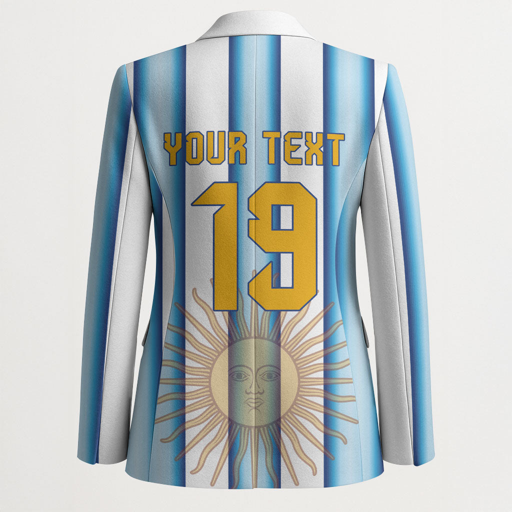Custom Argentina Campeones Del Mundo 2026 Blazer Four Star World Champions Glory