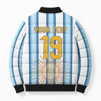 Custom Argentina Campeones Del Mundo 2026 Bomber Puffer Jacket Four Star World Champions Glory