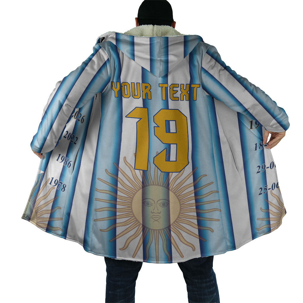 Custom Argentina Campeones Del Mundo 2026 Cloak Four Star World Champions Glory