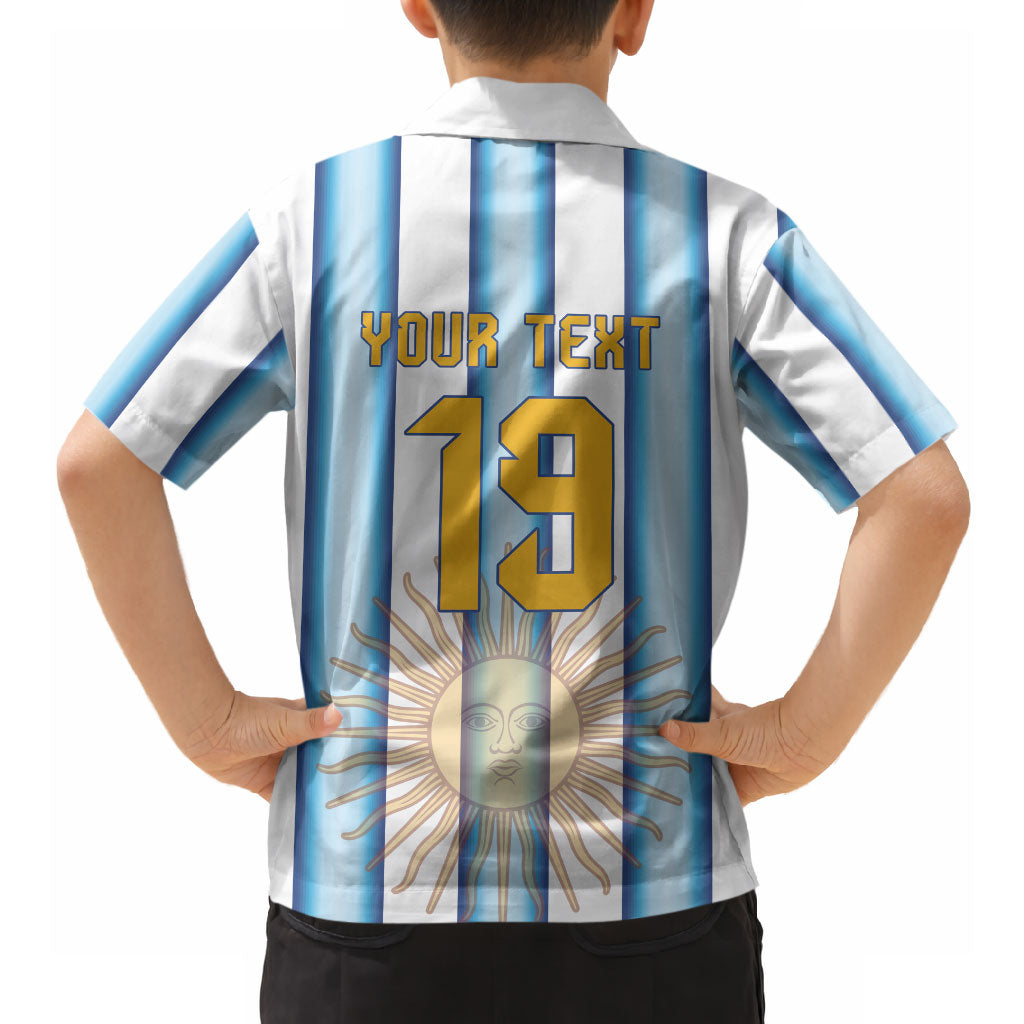 Custom Argentina Campeones Del Mundo 2026 Hawaiian Shirt Four Star World Champions Glory
