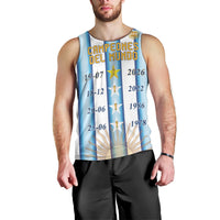 Custom Argentina Campeones Del Mundo 2026 Men Tank Top Four Star World Champions Glory
