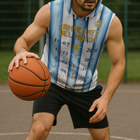 Custom Argentina Campeones Del Mundo 2026 Sleeveless Hoodie Four Star World Champions Glory