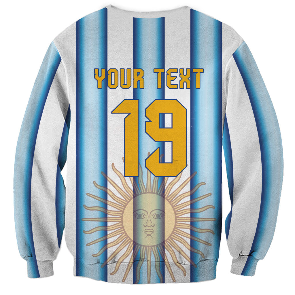 Custom Argentina Campeones Del Mundo 2026 Sweatshirt Four Star World Champions Glory