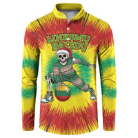 Personalized Lithuania Christmas Tie Dye Button Sweatshirt Skeleton Basketball Slam Dunk Santa Hat LT19