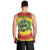 Personalized Lithuania Christmas Tie Dye Men Tank Top Skeleton Basketball Slam Dunk Santa Hat LT19