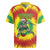 Personalized Lithuania Christmas Tie Dye Rugby Jersey Skeleton Basketball Slam Dunk Santa Hat LT19