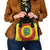 Lithuania Christmas Tie Dye Shoulder Handbag Skeleton Basketball Slam Dunk Santa Hat - Wonder Print Shop