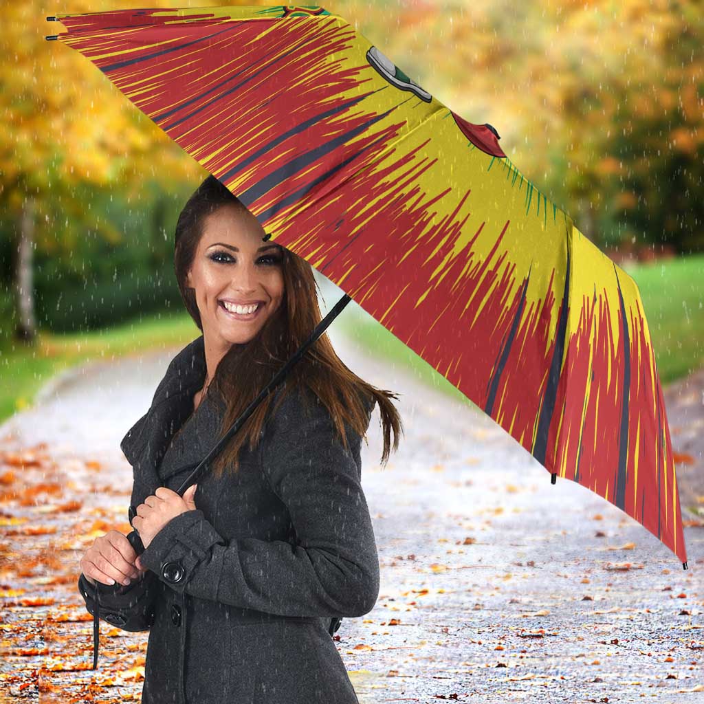 Lithuania Christmas Tie Dye Umbrella Skeleton Basketball Slam Dunk Santa Hat - Wonder Print Shop