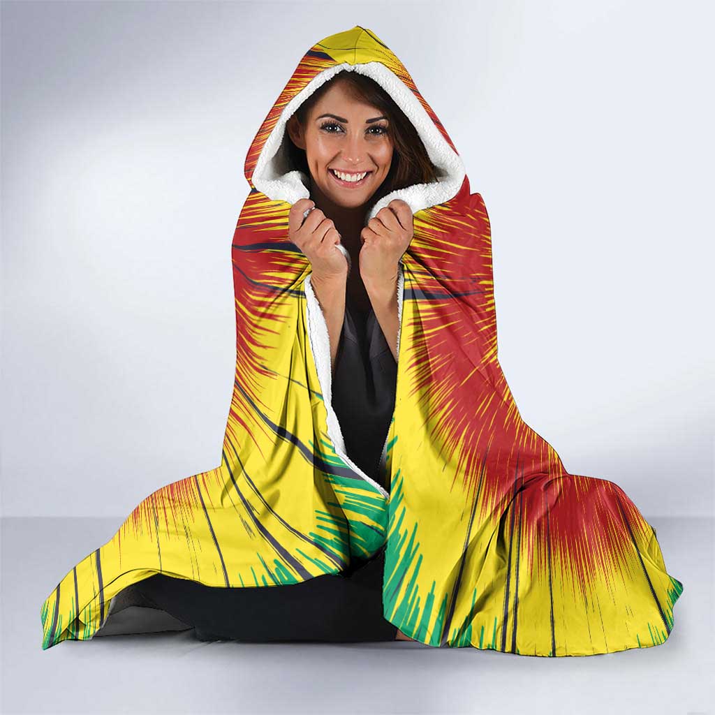 Lithuania Christmas Tie Dye Hooded Blanket Skeleton Basketball Slam Dunk - Wonder Print Shop