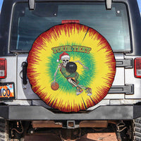 Lithuania Christmas Tie Dye Spare Tire Cover Skeleton Basketball Slam Dunk - Wonder Print Shop