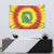 Lithuania Christmas Tie Dye Tapestry Skeleton Basketball Slam Dunk - Wonder Print Shop