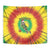 Lithuania Christmas Tie Dye Tapestry Skeleton Basketball Slam Dunk - Wonder Print Shop