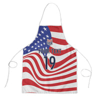 Custom United States Soccer Apron USA Stars and Stripes Style