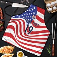 Custom United States Soccer Apron USA Stars and Stripes Style