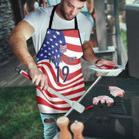 Custom United States Soccer Apron USA Stars and Stripes Style