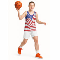 Custom United States Soccer Basketball Jersey USA Stars and Stripes Style