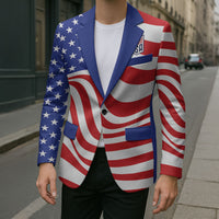 Custom United States Soccer Blazer USA Stars and Stripes Style