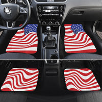 Custom United States Soccer Car Mats USA Stars and Stripes Style