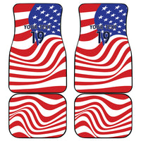 Custom United States Soccer Car Mats USA Stars and Stripes Style