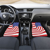 Custom United States Soccer Car Mats USA Stars and Stripes Style