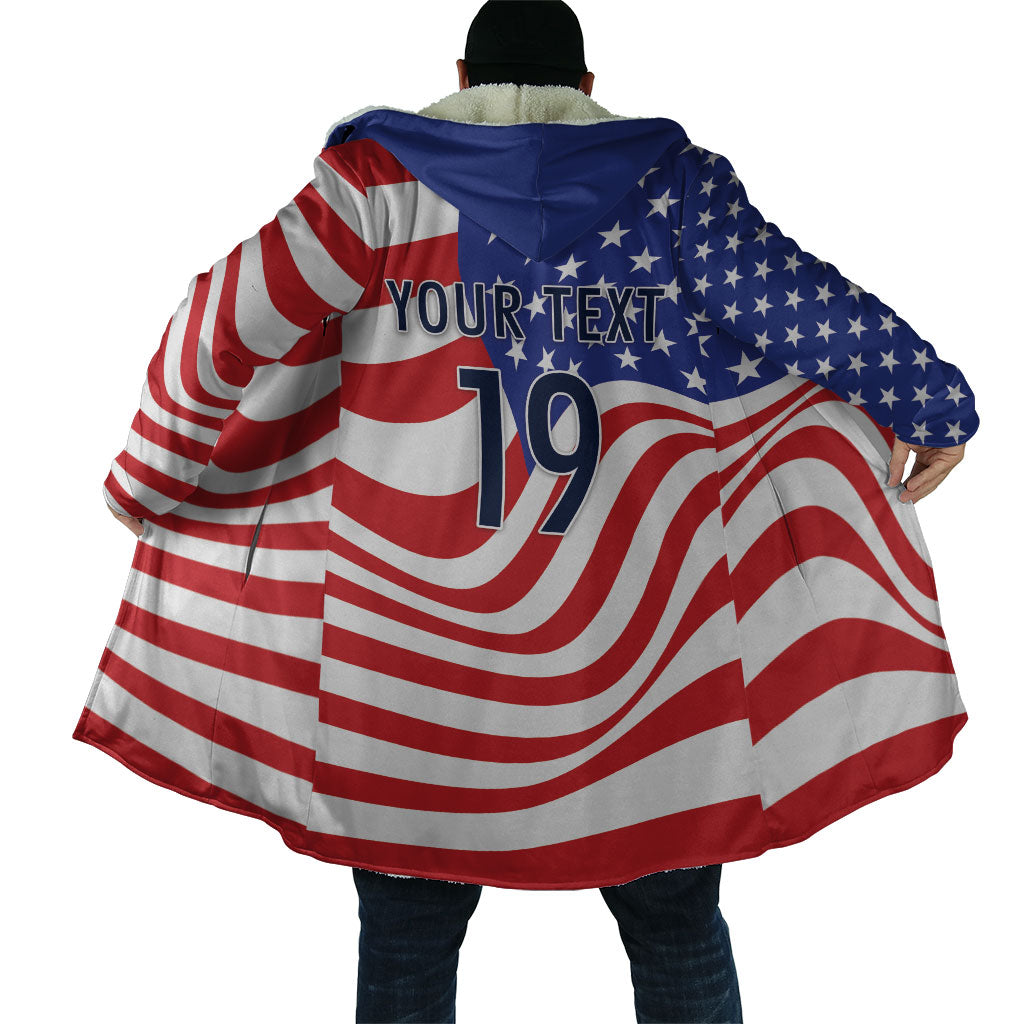 Custom United States Soccer Cloak USA Stars and Stripes Style