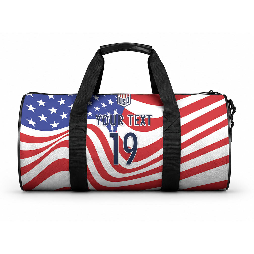 Custom United States Soccer Duffle Bag USA Stars and Stripes Style