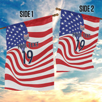 Custom United States Soccer Garden Flag USA Stars and Stripes Style