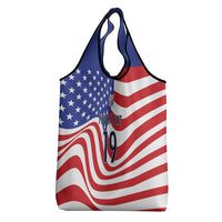 Custom United States Soccer Grocery Bag USA Stars and Stripes Style