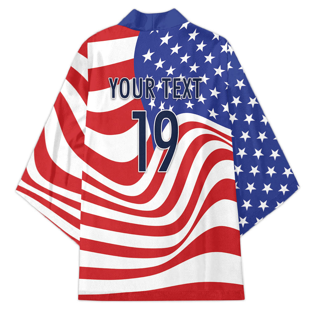 Custom United States Soccer Kimono USA Stars and Stripes Style