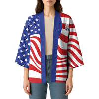 Custom United States Soccer Kimono USA Stars and Stripes Style