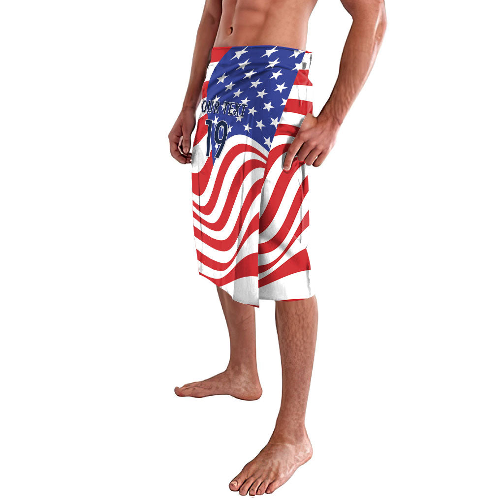 Custom United States Soccer Lavalava USA Stars and Stripes Style