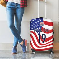 Custom United States Soccer Luggage Cover USA Stars and Stripes Style