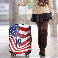 Custom United States Soccer Luggage Cover USA Stars and Stripes Style