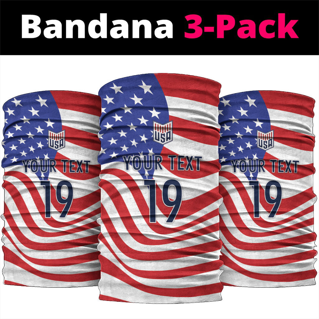 Custom United States Soccer Neck Gaiter USA Stars and Stripes Style