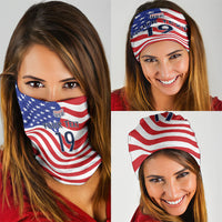 Custom United States Soccer Neck Gaiter USA Stars and Stripes Style