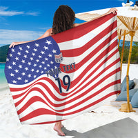 Custom United States Soccer Sarong USA Stars and Stripes Style